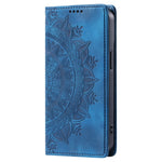 For Xiaomi Redmi Note 13 4G Case Leather Flip Phone Cover Mandala Flower Pattern