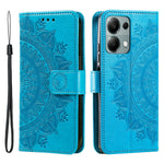 For Xiaomi Redmi Note 13 Pro 4G / Poco M6 Pro 4G Case Wallet Leather Cover Mandala Flower