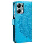 Xiaomi Redmi Note 13 Pro 4G / Poco M6 Pro 4G Plånboksfodral Läderfodral Mandala Blomma