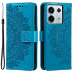 For Xiaomi Redmi Note 13 Pro 5G / Poco X6 5G Case Mandala Flower Leather Wallet Cover