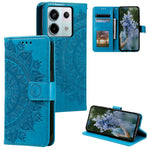 For Xiaomi Redmi Note 13 Pro 5G / Poco X6 5G Case Mandala Flower Leather Wallet Cover