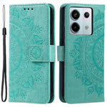 For Xiaomi Redmi Note 13 Pro 5G / Poco X6 5G Case Mandala Flower Leather Wallet Cover
