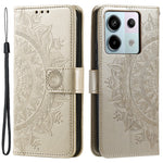 For Xiaomi Redmi Note 13 Pro 5G / Poco X6 5G Case Mandala Flower Leather Wallet Cover