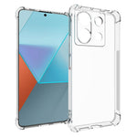 TPU-mobilskal för Xiaomi Redmi Note 13 Pro 5G / Poco X6 5G Slim-Fit-skal Halkfritt mobilskydd