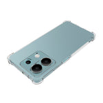 Halkfritt mobilskal för Xiaomi Redmi Note 13 5G - HD transparent TPU-mobilskal