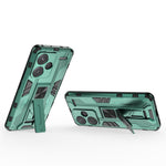 For Xiaomi Redmi Note 13 Pro+ 5G Case PC + TPU Dual Layer Kickstand Phone Cover