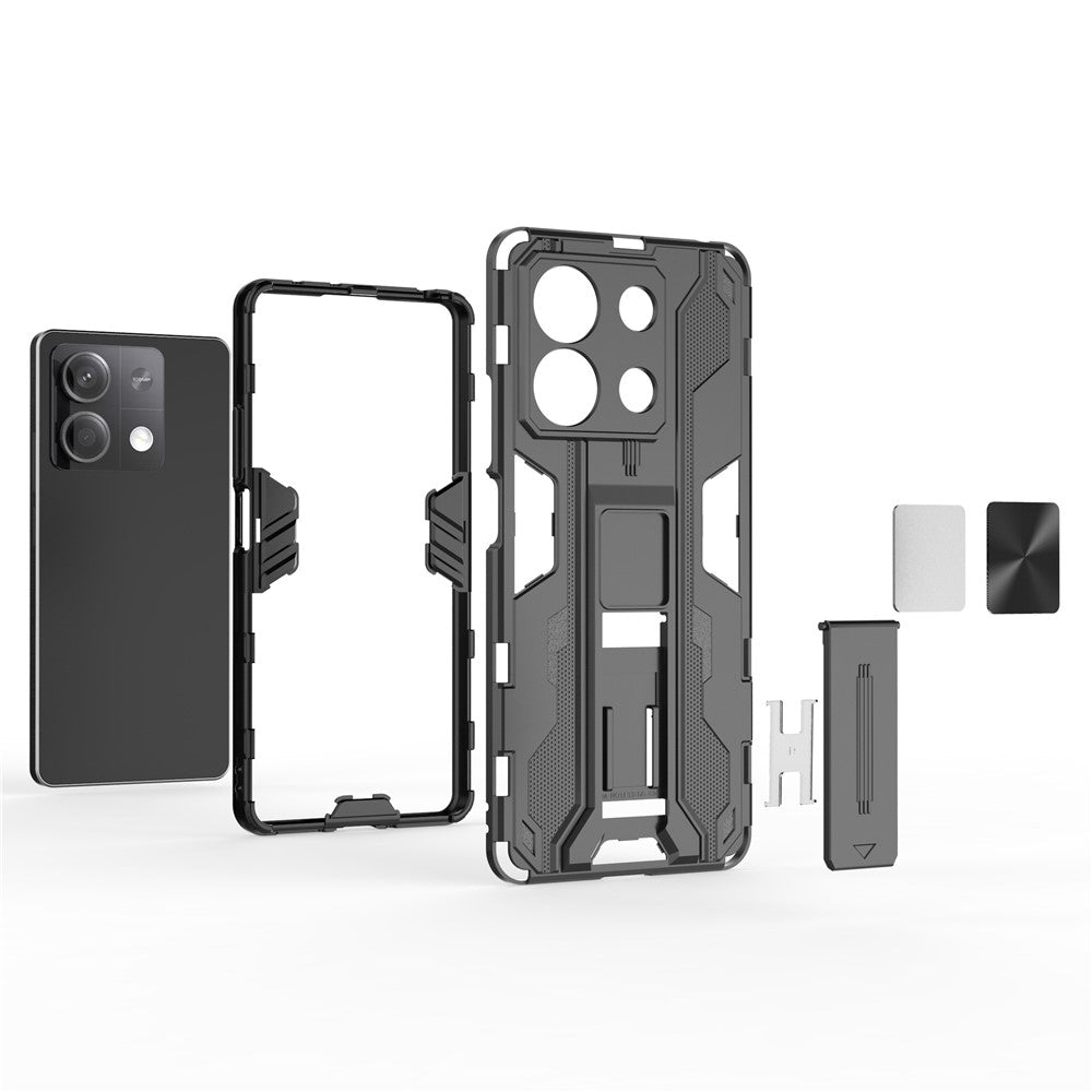 Xiaomi Redmi Note 13 5G Stativskal PC + TPU Hybrid mobilskal