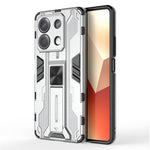 For Xiaomi Redmi Note 13 5G Kickstand Case PC + TPU Hybrid Phone Cover