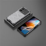 For Xiaomi Redmi Note 13R Pro 5G Phone Case Honeycomb Design Anti-drop Cover