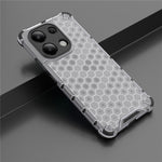 For Xiaomi Redmi Note 13 4G Case Honeycomb Design PC + TPU Phone Cover