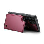 Samsung Galaxy S24 Ultra mobilskal CASEME C22 Läderbaksida med RFID-blockerande kortplatser