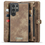 For Samsung Galaxy S24 Ultra Phone Cases CASEME 008 Leather Cover with Detachable Wallet and Strap
