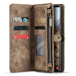 For Samsung Galaxy S24 Ultra Phone Cases CASEME 008 Leather Cover with Detachable Wallet and Strap