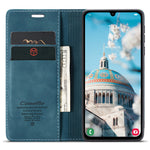 CASEME 013-serien til Samsung Galaxy A15 5G / A15 4G-cover i forretningsstil med sammenklappeligt stativ, mobilcover