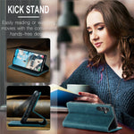 CASEME 013-serien til Samsung Galaxy A15 5G / A15 4G-cover i forretningsstil med sammenklappeligt stativ, mobilcover
