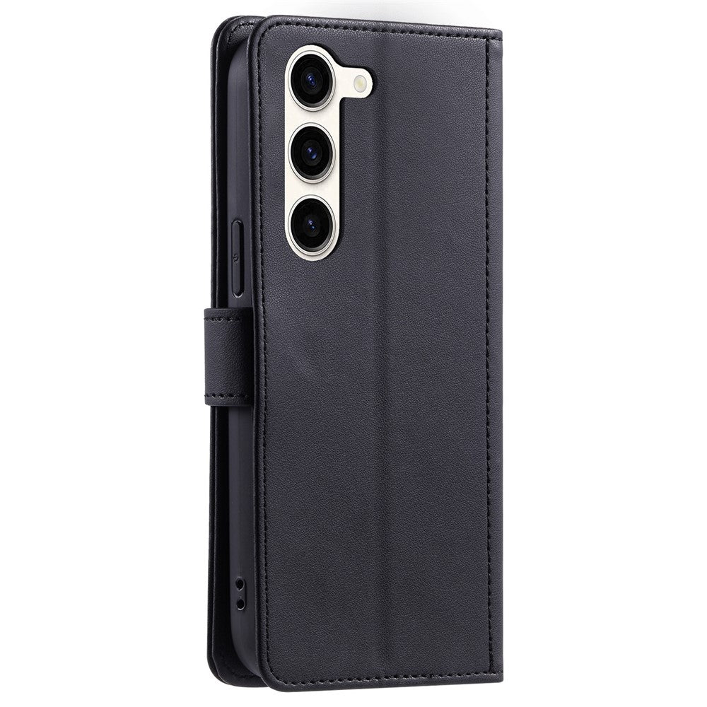 For Samsung Galaxy S23+ Phone Case Card Slots Wallet Crossbody Leather Cover