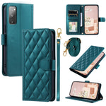 For Samsung Galaxy S20 FE / S20 FE 5G / S20 FE 2022 / S20 Lite Case Leather Wallet Cover with Straps