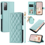 For Samsung Galaxy S20 FE / S20 FE 5G / S20 FE 2022 / S20 Lite Case Leather Wallet Cover with Straps