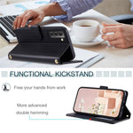 Til Samsung Galaxy S21+ 5G Cover Pung Telefoncover med Crossbody Skulderrem