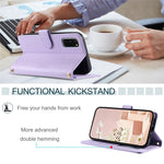 For Samsung Galaxy S20 4G / 5G Leather Case with Shoulder Strap Phone Wallet Cover