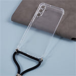 For Samsung Galaxy A25 5G (Global) (161.0 x 76.5 x 8.3mm) Case Corner Protection Phone Cover with Lanyard