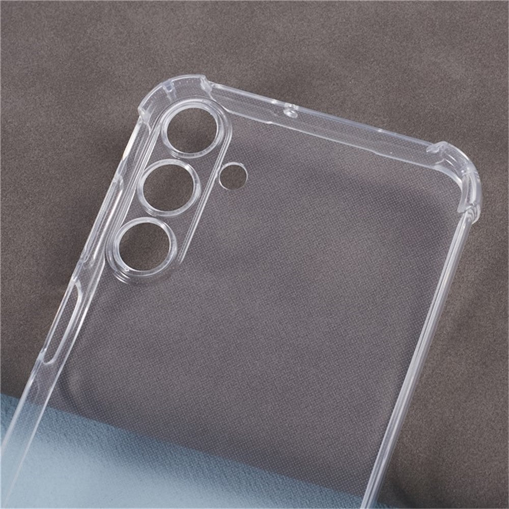 Til Samsung Galaxy A35 5G Cover Air-Guard Corners Beskyttelse TPU Telefoncover med Snor