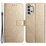 Til Samsung Galaxy A13 4G Telefoncover PU Læder Folio Flip Wallet Cover med Strop