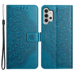 Til Samsung Galaxy A13 4G Telefoncover PU Læder Folio Flip Wallet Cover med Strop