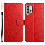 Til Samsung Galaxy A13 4G Telefoncover PU Læder Folio Flip Wallet Cover med Strop