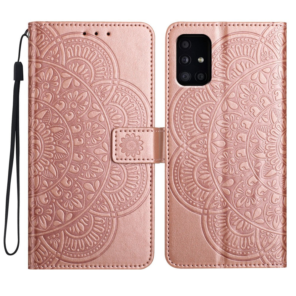 For Samsung Galaxy A71 4G SM-A715 Case Folio PU Leather Phone Cover
