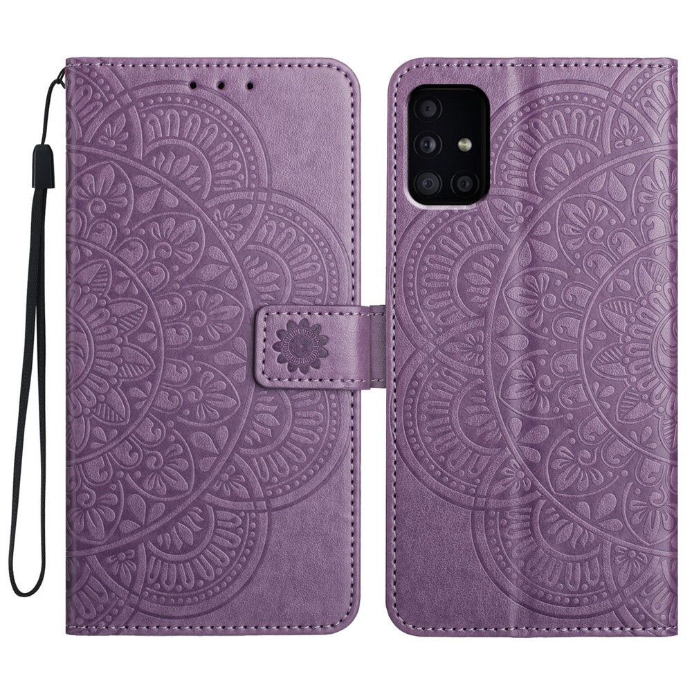 For Samsung Galaxy A71 4G SM-A715 Case Folio PU Leather Phone Cover