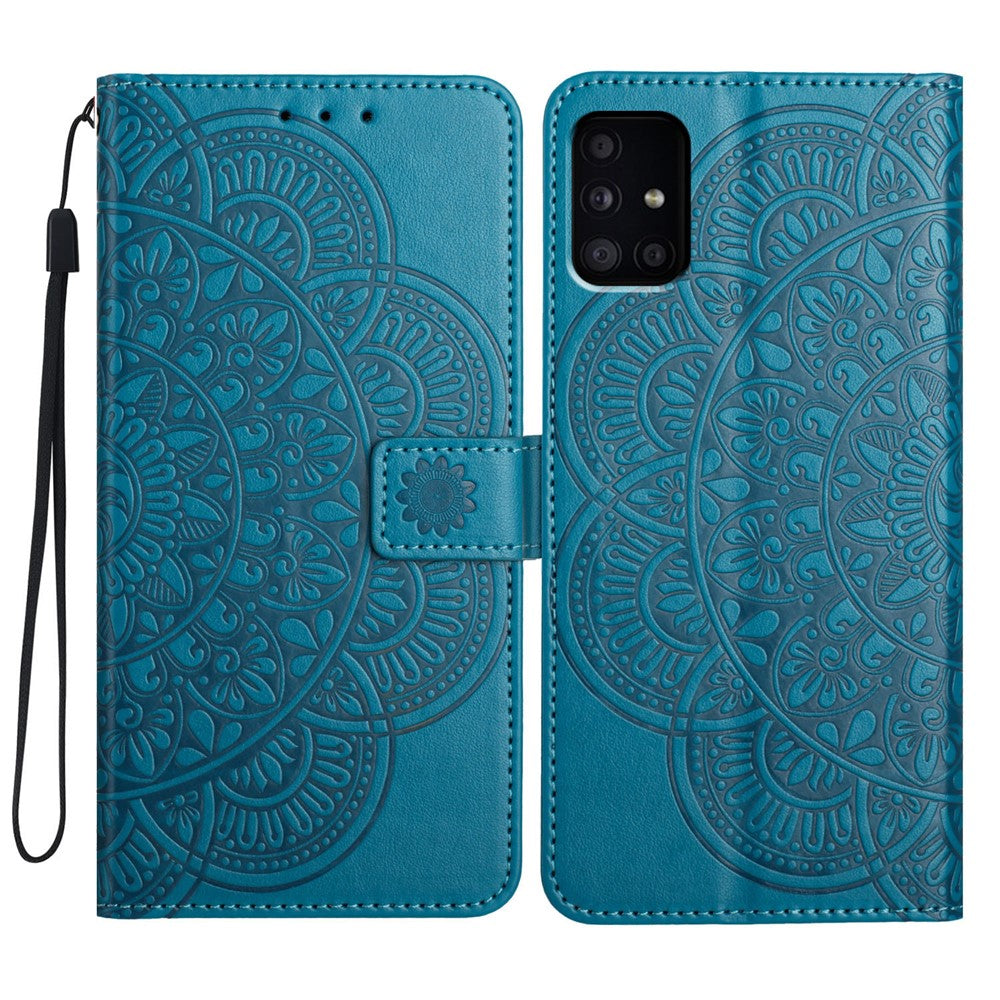 For Samsung Galaxy A71 4G SM-A715 Case Folio PU Leather Phone Cover