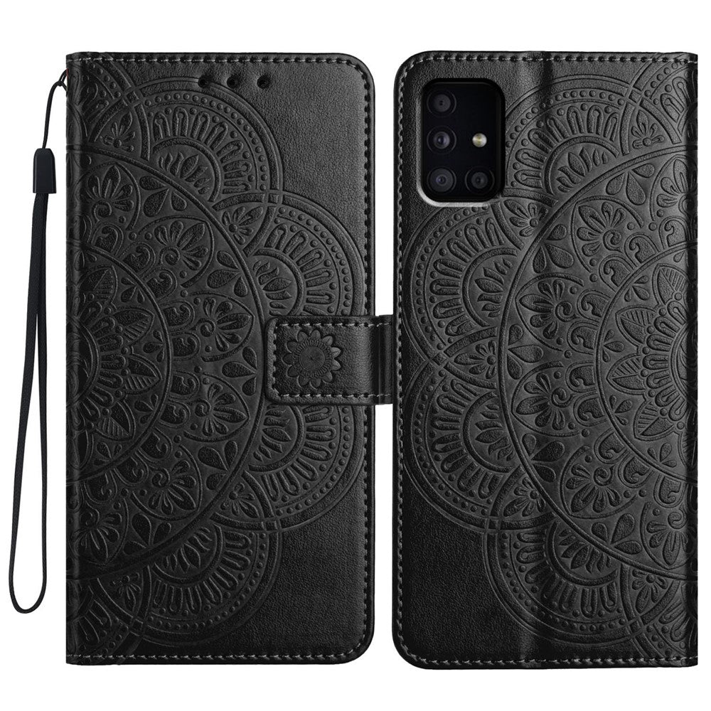 For Samsung Galaxy A71 4G SM-A715 Case Folio PU Leather Phone Cover