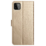 Til Samsung Galaxy A22 5G (EU Version) Etui PU Læder Telefoncover Stativ Pung