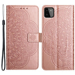 Til Samsung Galaxy A22 5G (EU Version) Etui PU Læder Telefoncover Stativ Pung
