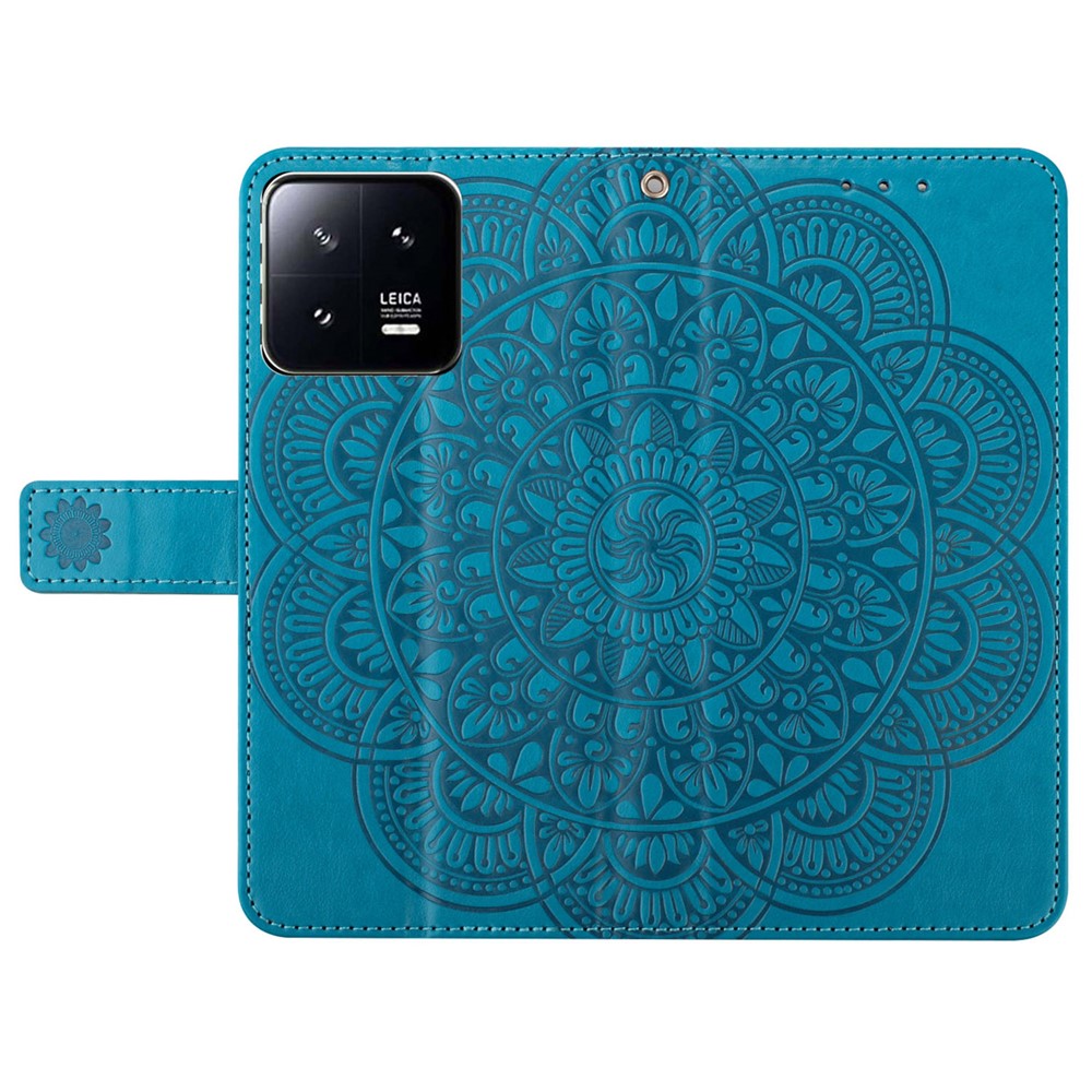 Xiaomi 13 Pro 5G-skal Skyddande läderfodral med rem