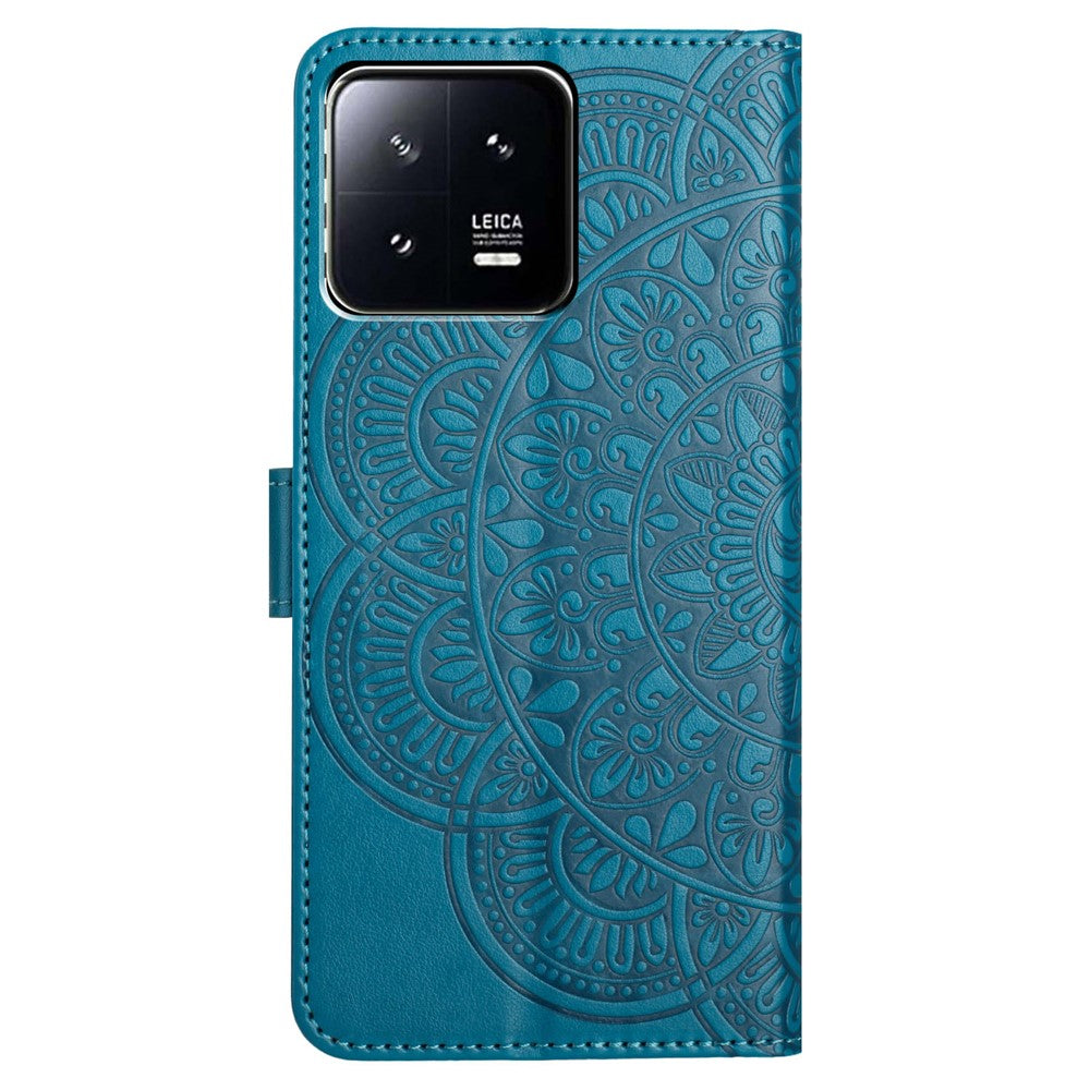 Xiaomi 13 Pro 5G-skal Skyddande läderfodral med rem