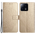 Xiaomi 13 Pro 5G-skal Skyddande läderfodral med rem