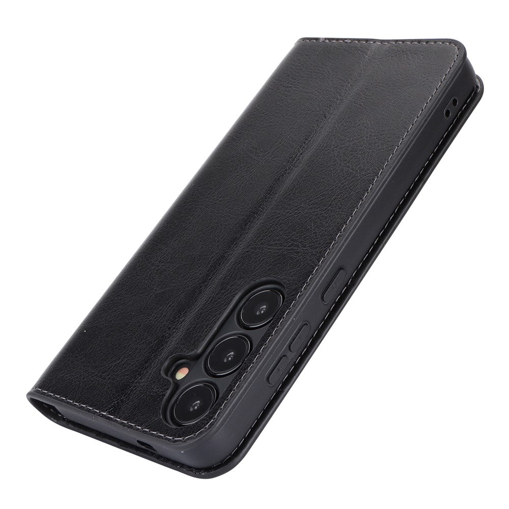 For Samsung Galaxy S24+ Case Crazy Horse Texture Split Leather Cover with Wallet