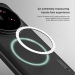 NILLKIN Frosted Shield Pro for Xiaomi 14 Ultra Magnetic Case Non-Slip Phone Cover