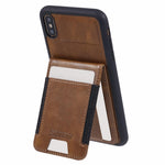 SUTENI H03 til iPhone XS Max Cover i PU-læder+TPU Med beskyttelse mod fald