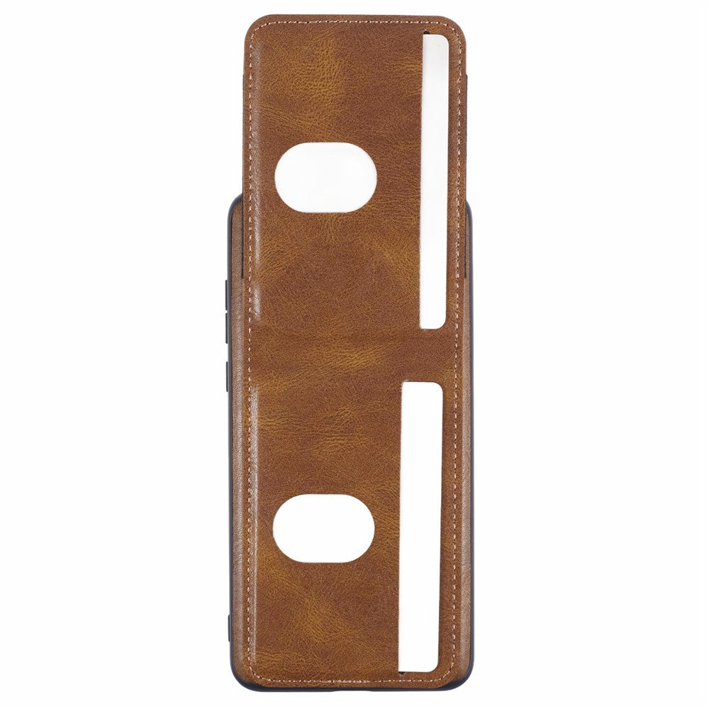 SUTENI H03 til iPhone XS Max Cover i PU-læder+TPU Med beskyttelse mod fald