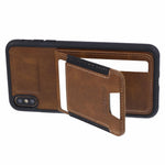 SUTENI H03 til iPhone XS Max Cover i PU-læder+TPU Med beskyttelse mod fald