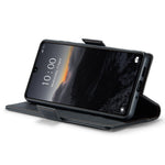 For Xiaomi Redmi 13C 4G / Redmi 13C 5G / Poco C65 4G Leather Case CASEME 023 RFID Blocking 3 Card Slot Mobile Cover
