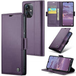 For Xiaomi Redmi 13C 4G / Redmi 13C 5G / Poco C65 4G Leather Case CASEME 023 RFID Blocking 3 Card Slot Mobile Cover