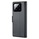 For Xiaomi 14 Magnetic Leather Case CASEME 023 RFID Blocking 3 Card Slot Mobile Cover