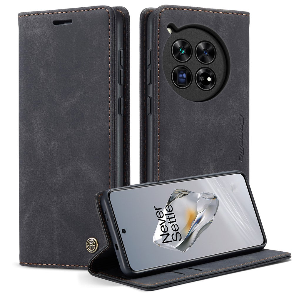 CASEME 013 Series For OnePlus 12 5G Case Business Style Card Slots Cell Phone Cover