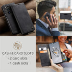 CASEME 013 Series For OnePlus 12 5G Case Business Style Card Slots Cell Phone Cover