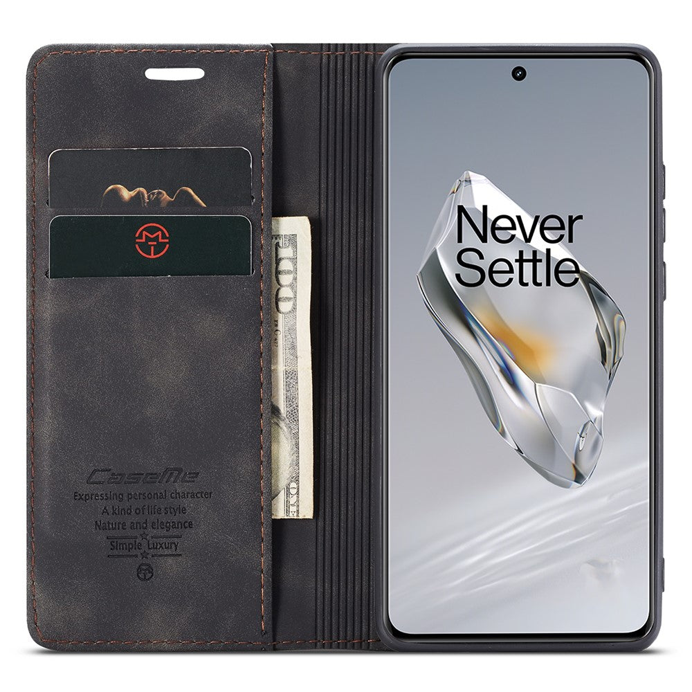 CASEME 013 Series For OnePlus 12 5G Case Business Style Card Slots Cell Phone Cover