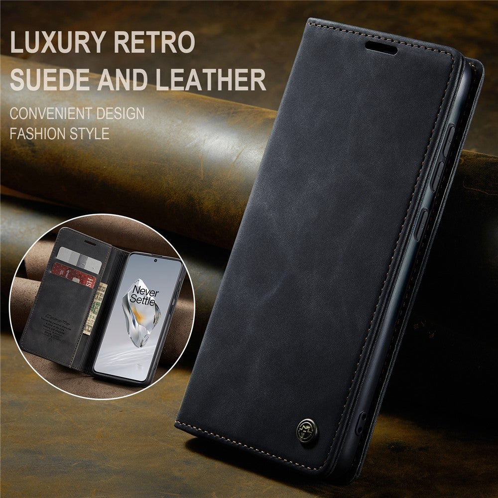 CASEME 013 Series For OnePlus 12 5G Case Business Style Card Slots Cell Phone Cover